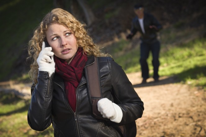 woman talking on the phone